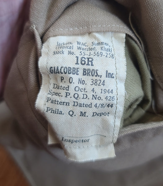 JOB LOT: Original WAC, Nurse and WAVES Uniforms AS-IS