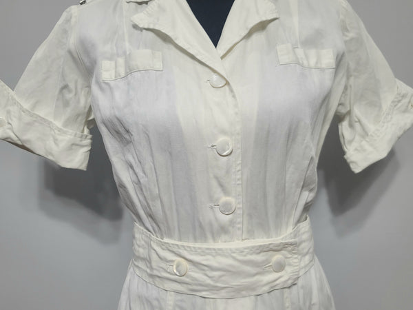 Army Nurse Hospital Uniform Dress <br> (B-39" W-27" H-37")