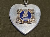 Seabees Heart Necklace