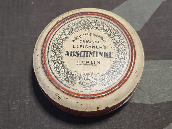 Leichner's Abschminke Make up Removal Cream Tin