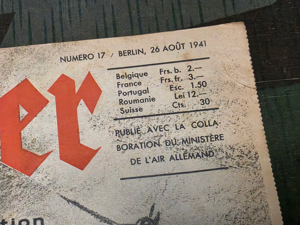 Der Adler Magazine 26 August 1941 French