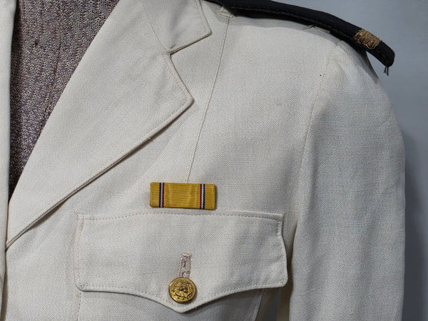 NNC Navy Nurse White Uniform Set Jacket & Skirt <br> (B-33" W-26" H-32")