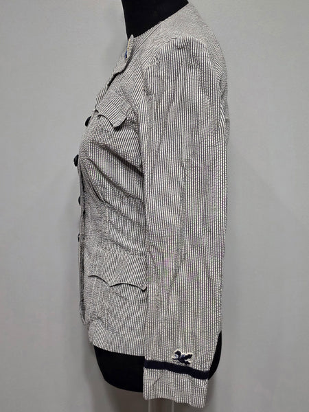 US Navy WAVES Supply Officer's Seersucker Jacket <br> (36" Bust)