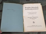 1939 Deutsches Arbeitsbuch Für Wirtschaftsschulen