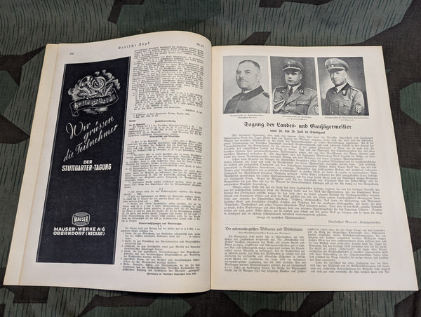 Deutsche Jagd Hunting Magazine July 1939 Nr.16