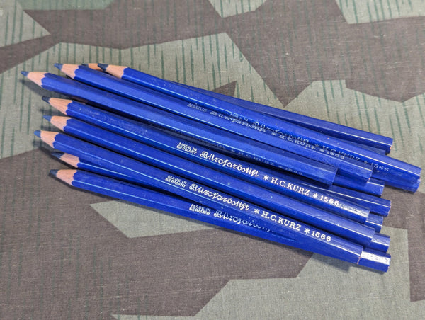 Fat Blue Pencil Burofarbstift
