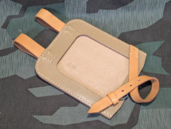 Reproduction Tan Preßstoff Straight Shovel Carrier