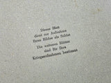 Kriegstagebuchblätter War Diary
