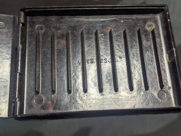 Bakelite Cigarette Case Ges. Gesch. With Dividers