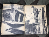 Soldatenantlitz in der Schlacht Candid Soldiers Photos Book
