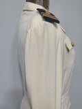 NNC Navy Nurse White Uniform Jacket and Skirt <br> (B-33" W-25" H-33.5")