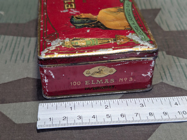 Elmas Cigarette Tin for 100 Cigarettes