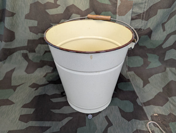 German Enameled Bucket