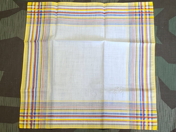 3 Handkerchief Set R.F. Monogrammed