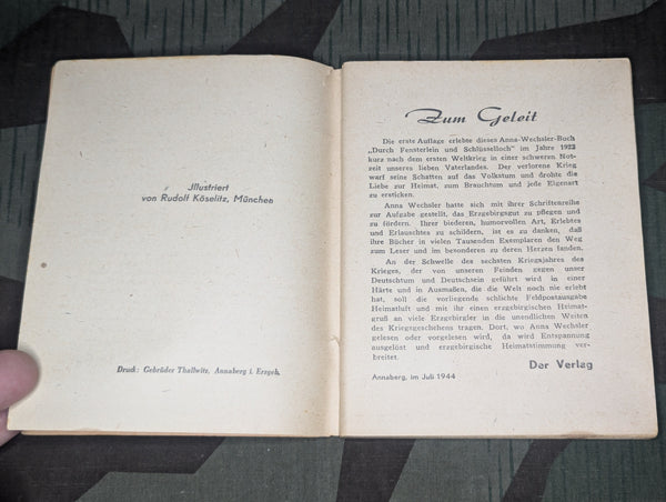 Feldpost Book "Through Window and Key Hole"
