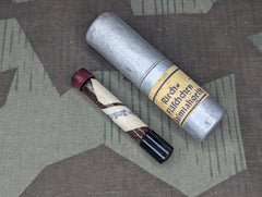 Reich-Flaschen Salmiakgeist Glass Tube and Carrier
