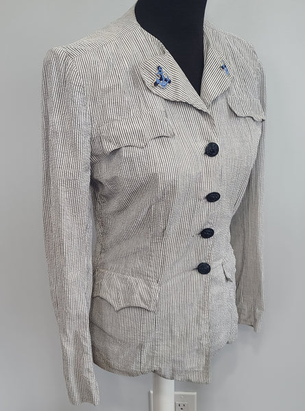 Named WAVES Grouping (Seersucker Jacket, Garrison Cap, Service Hat & Covers and More)