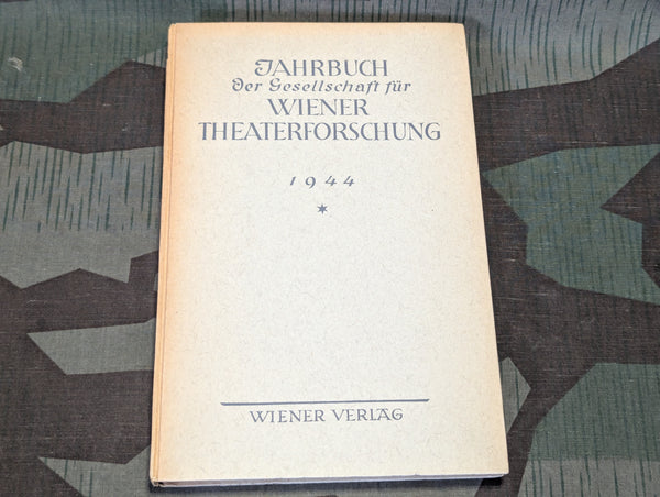1944 Vienna Theater Research Studies Year Book
