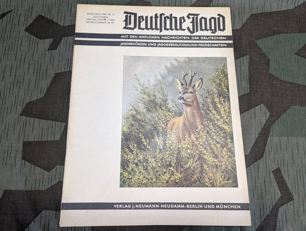 Deutsche Jagd Hunting Magazine July 1939 Nr.16