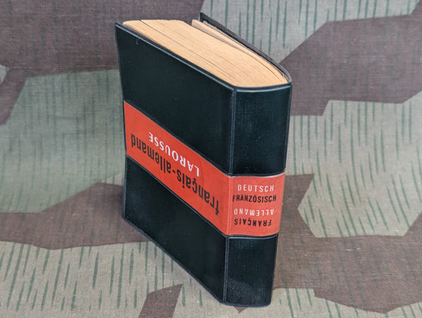 1943 French -German German - French Vinyl Cover Dictionary