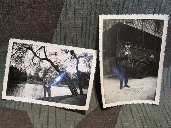 Lot of 8 Soldiers Photos Vati 1941/1942