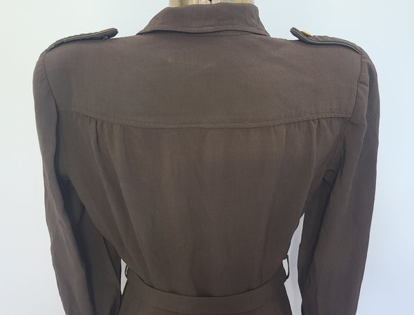 Nurse Chocolate Off Duty Dress <br> (B-36" W-26" H-32")