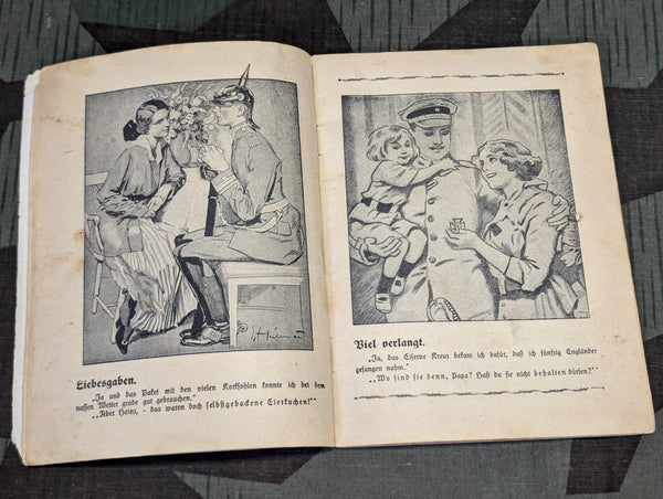 WWI Fräulein Feldgrau Tornister Humor Booklet