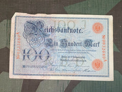 1908 Reichsbanknote 100 Mark Note
