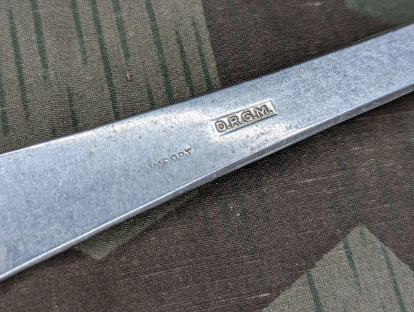 German DRGM Aluminum Spatula