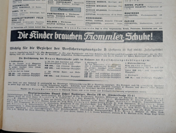 Die Neue Gartenlaube Magazine 2 April 1938 Heft 15