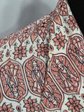 Pink Buddha Stained Glass Novelty Print Dress <br> (B-39" W-30" H-38")