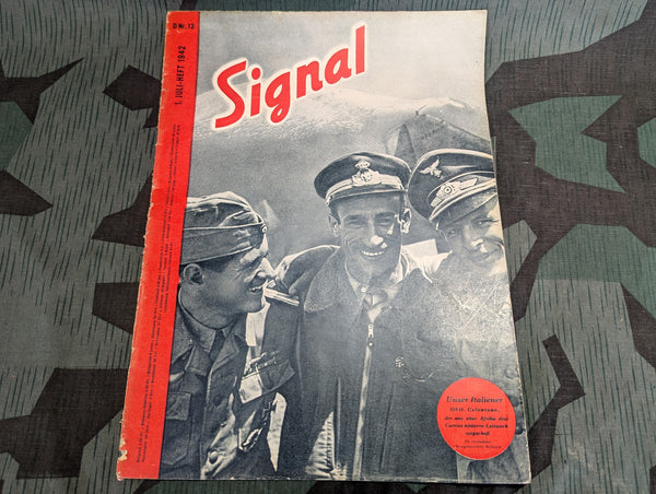 1 July 1942 Signal in German No. 13 (Afrika Korps, Soumi)