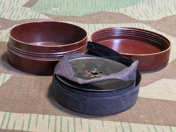 Pelikan Bakelite Typewriter Ribbon Container with Ribbon