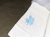 White Seamed Stockings in Box