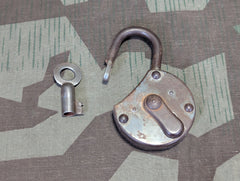 Medium Sized German Lock w/ 1 Key