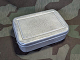 Rectangular Bread Tin Pebbled Lid