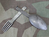 Bing 17 Enamel Mess Kit with Fork Spoon