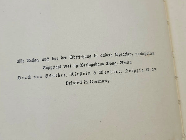 Befehl ist Befehl (An Order is an Order) 1941 Book