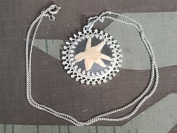 Edelweiss Pressed Flower Necklace