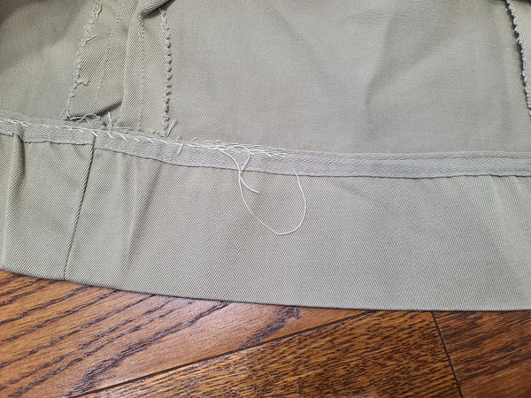 WAC Khaki Skirt <br> (W-26" H-37")