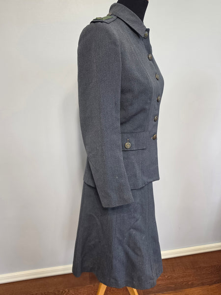 American Red Cross Motor Service Uniform Jacket & Skirt (AS-IS) <br> (B-38" W-28" H-38")