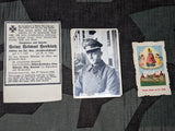 Lot of Pocket Calendar Books 1943-45 & Photo from Großdeutschland Soldier