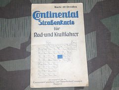 Continental Bike and Car Map of Dresden Area