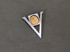 Original V for Victory Photo Pin