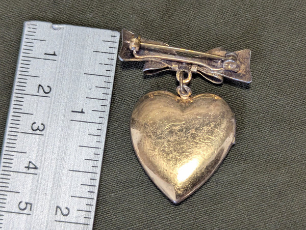 US Navy Locket Pin Sterling