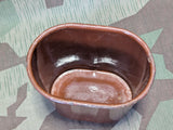 Brown Enamel Container