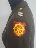 Army Nurse Uniform Jacket and Skirt <br> (B-33" W-26" H-35")