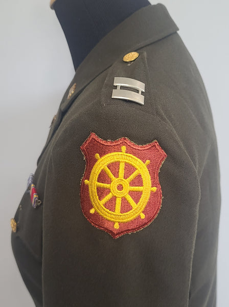 Army Nurse Uniform Jacket and Skirt <br> (B-33" W-26" H-35")