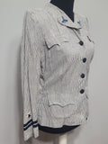 Navy WAVES Officer's Seersucker Jacket <br> (38" Bust)