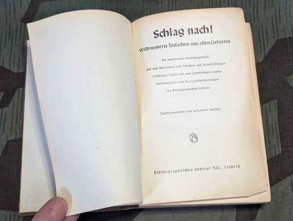 Schlagnach Book 1939 Learn Almost Anything